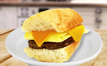 breakfast sandwich