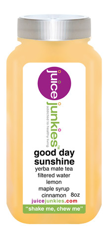 good day sunshine tea juice junkies